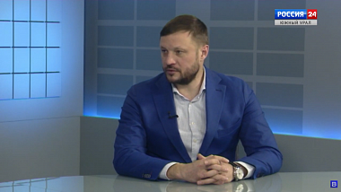 Отличное интервью Президента Федерации баскетбола Челябинской области - Николая Сандакова для телеканала Россия24